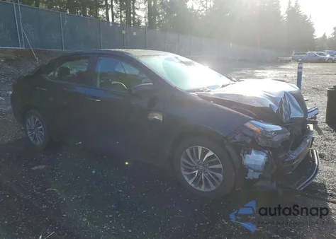 2017 Toyota Corolla L из США, поврежденный, VIN 5YFBURHE0HP579803